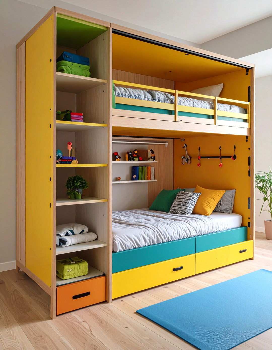 Murphy Bed Flex Bedroom Space - 20 Bedroom Layout Ideas