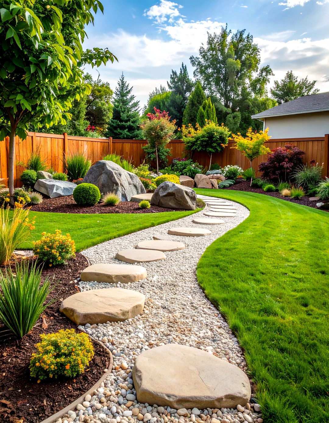 Natural Boulder Climbing Area - 20 Backyard Playground Ideas