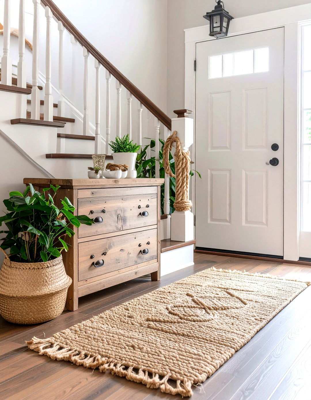 Nautical Rope Details Strengthen Beach House Decor - 20 Beach House Decor Ideas