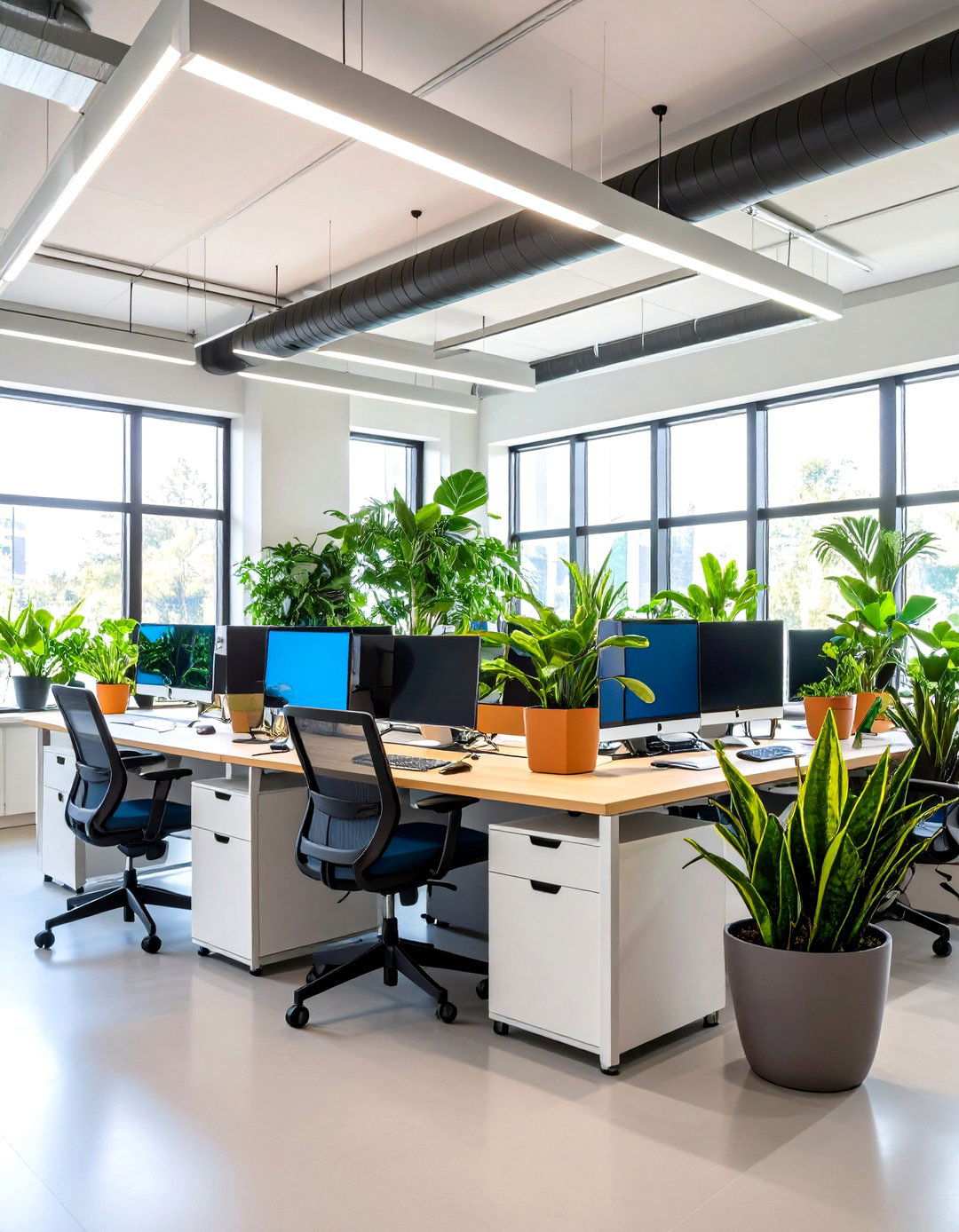 Office Plant Productivity Enhancement Zones for Decorating With Plants - 20 Ways Decorating With Plants