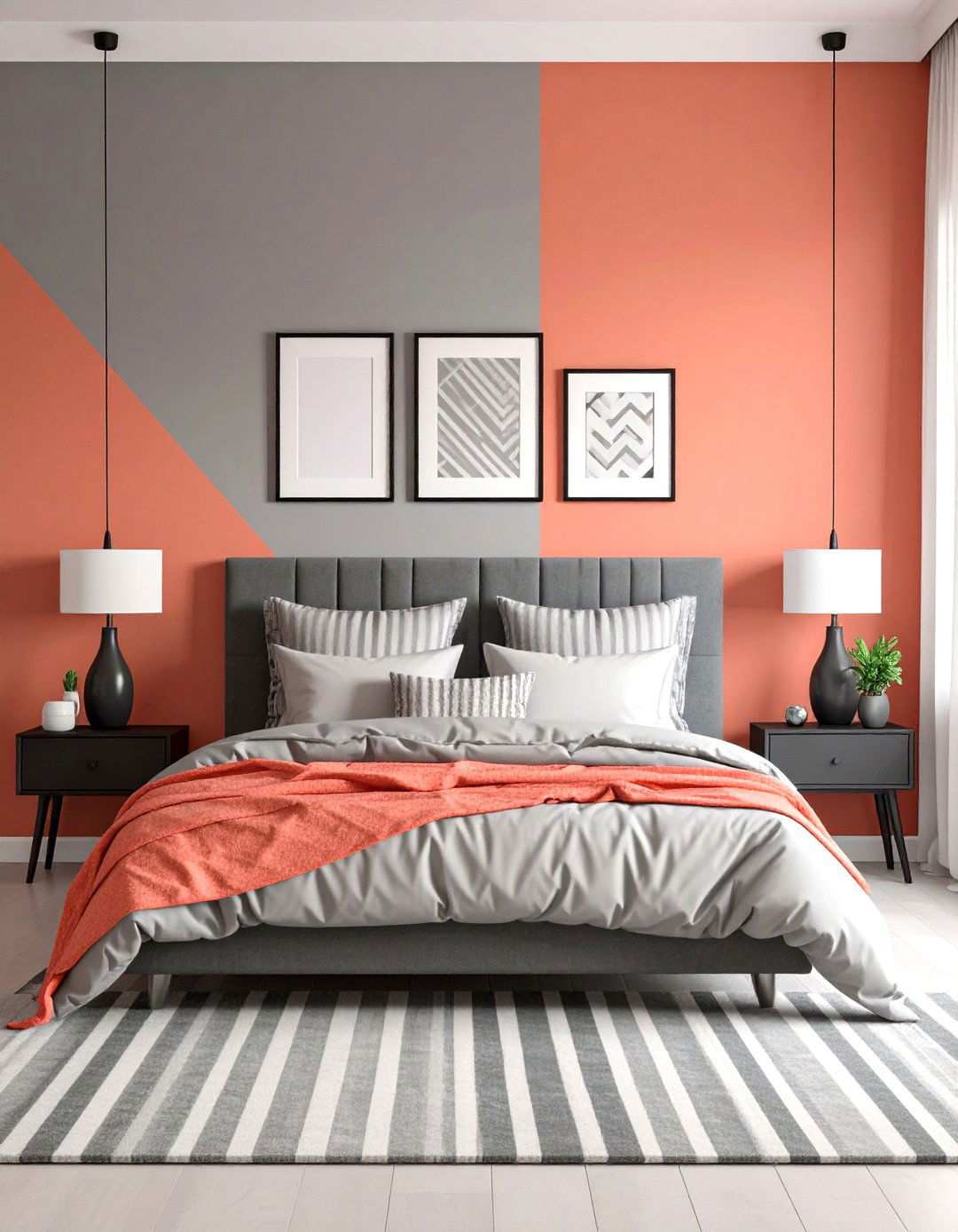 Olive Green and Soft Blush Bedroom Painting Nature Nurture - 20 Bedroom Painting Ideas With Two Colors