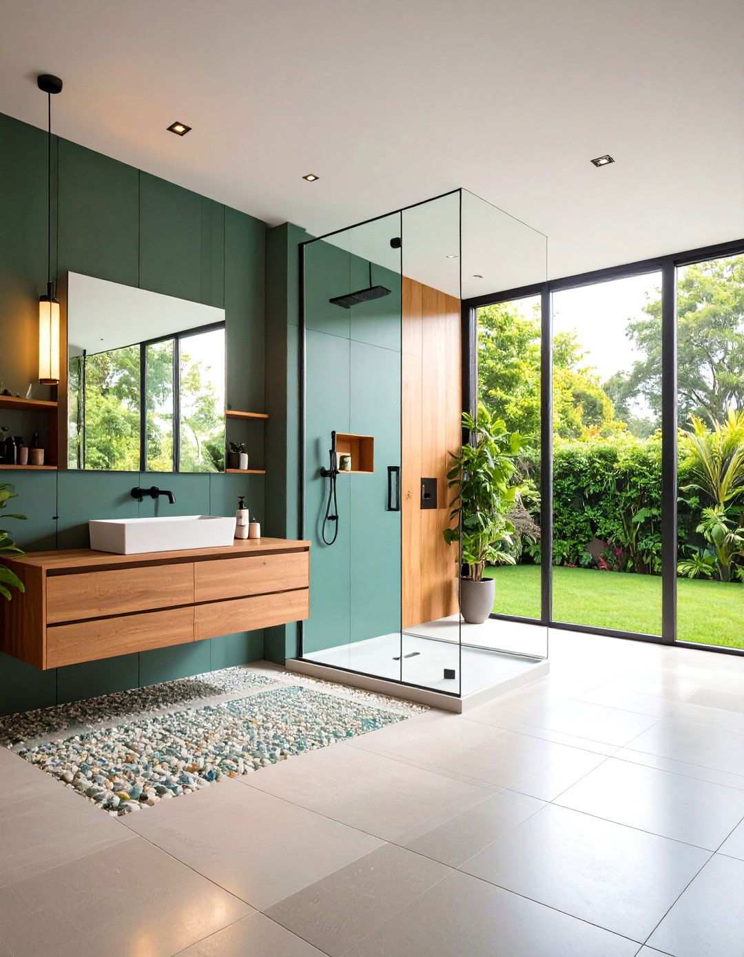 Optimize Apartment Bathroom Layout with Open Concept Design - 20 Apartment Bathroom Ideas