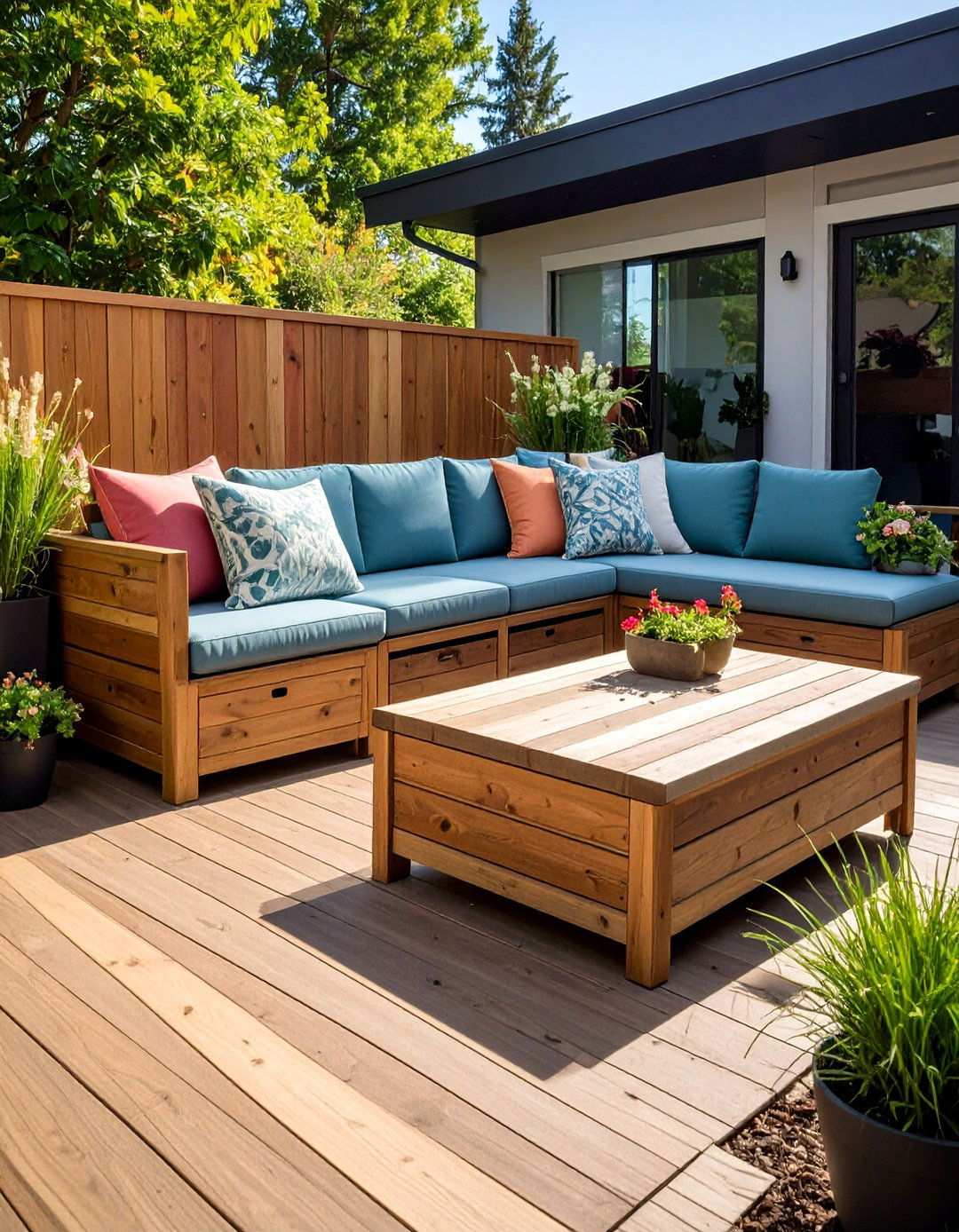 Outdoor Banquette Seating for Patio Entertainment - 20 Banquette Seating Ideas