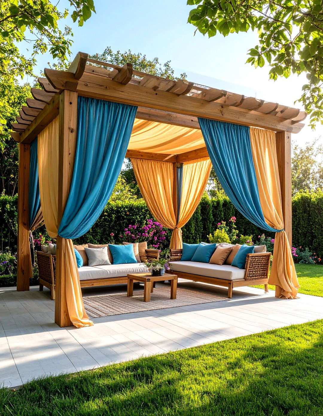 Outdoor Curtain Systems - 20 Shade Ideas