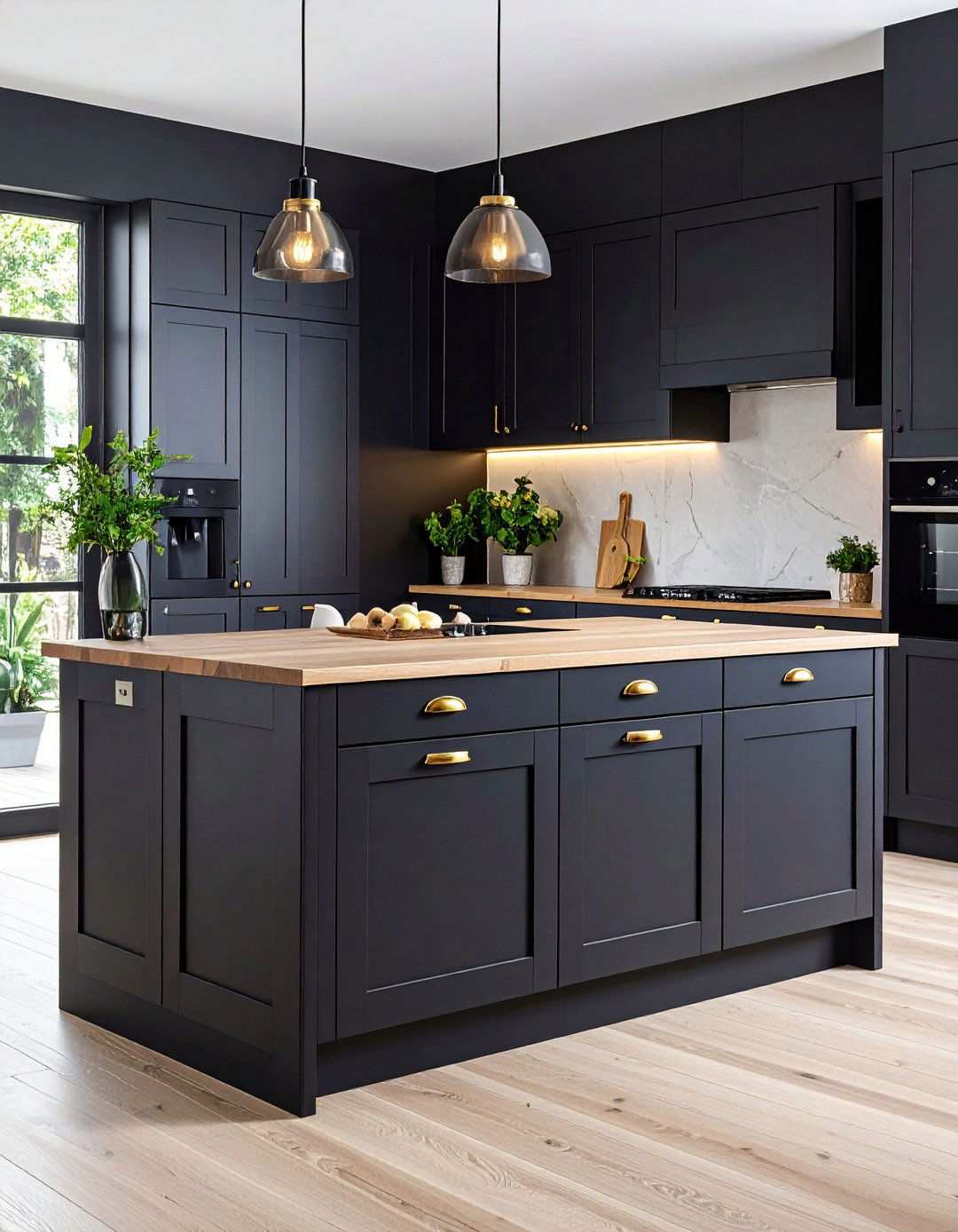 Painting Existing Cabinets Black Durability Keys - 20 Black Kitchen Cabinet Ideas