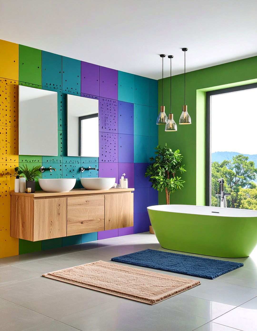 Peel and Stick Ease Wallpaper - 20 Bathroom Wallpaper Ideas
