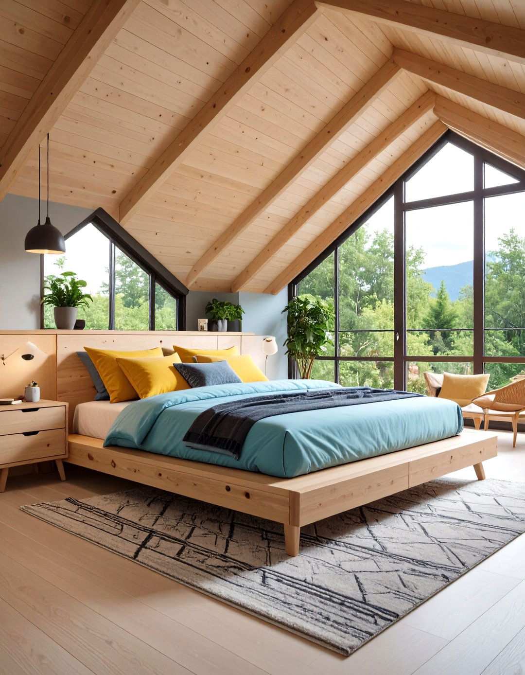Platform Attic Bedroom Bed Designs - 20 Attic Bedroom Ideas