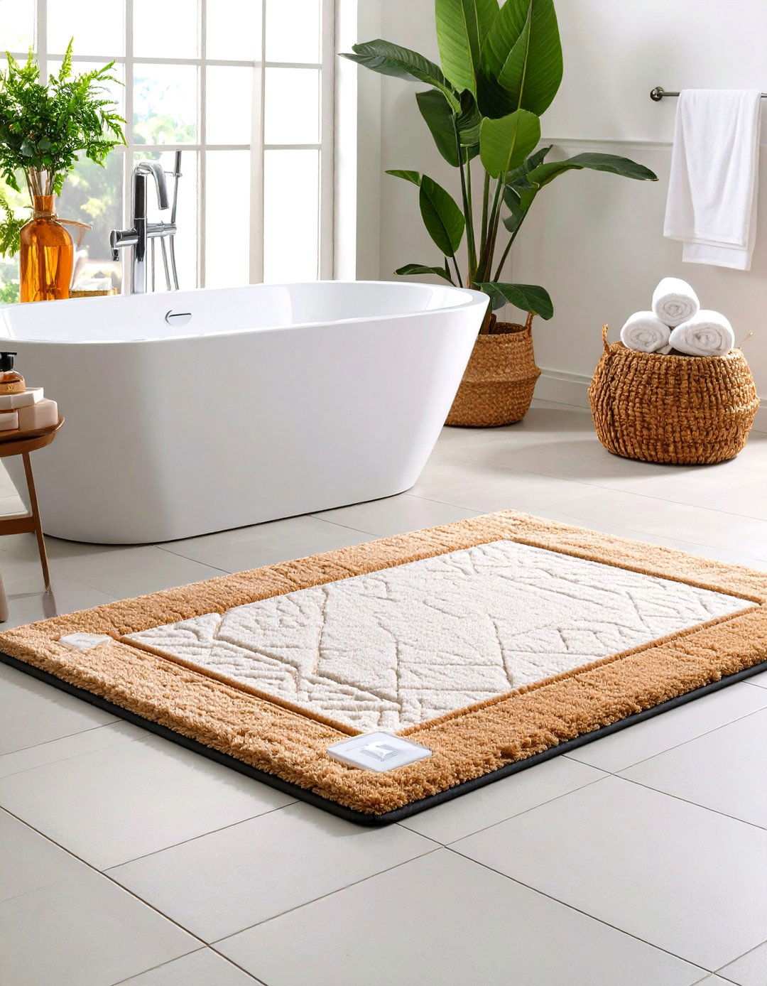 Plug In Heated Bathroom Rug Dryer - 20 Bathroom Rug Ideas