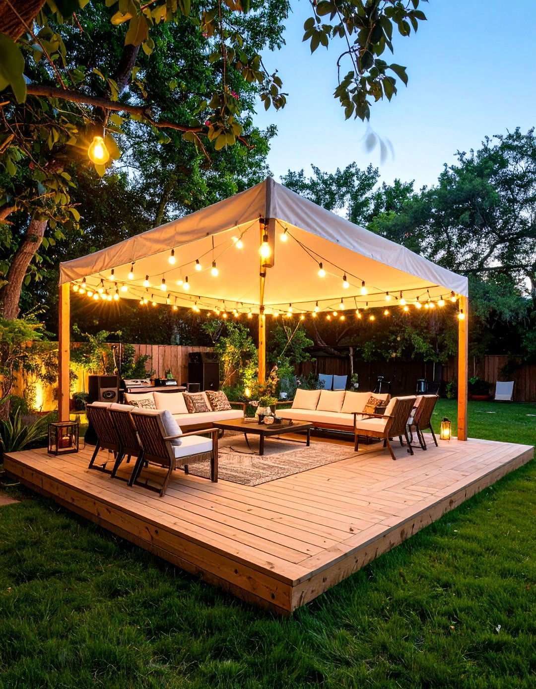 Pop Up Backyard Concert or Open Mic - 20 Backyard Entertainment Ideas