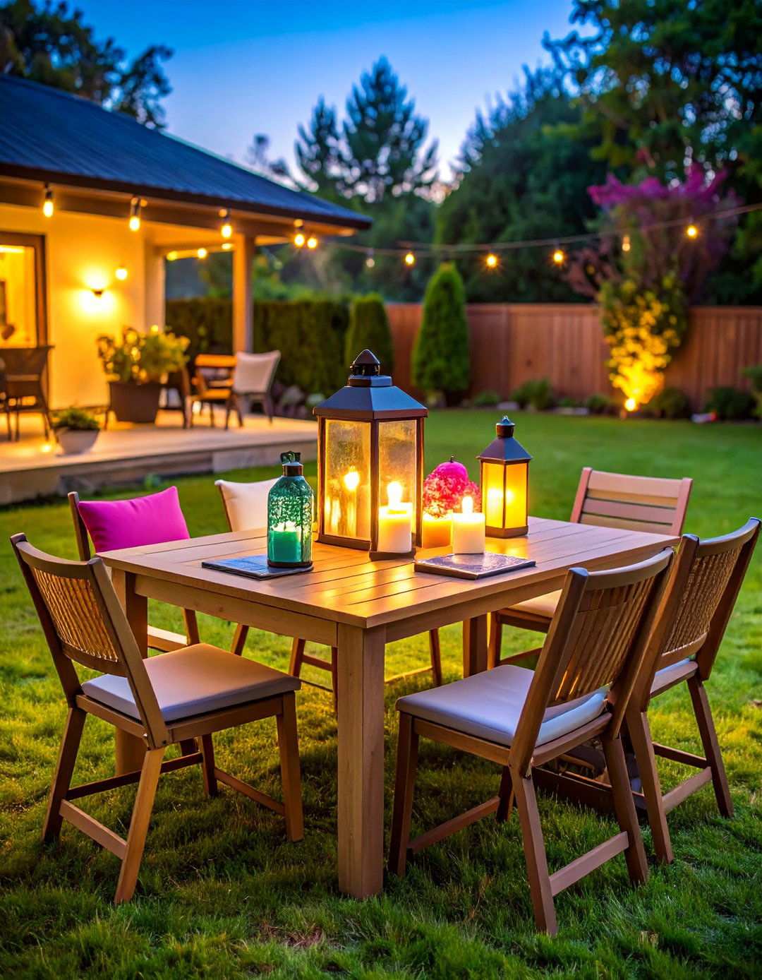Portable and Flexible Backyard Lighting Solutions - 20 Backyard Lighting Ideas