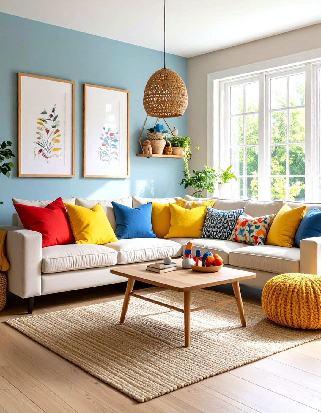 Primary Color Palettes for s Vibrancy - 20 1990s Interior Design Ideas