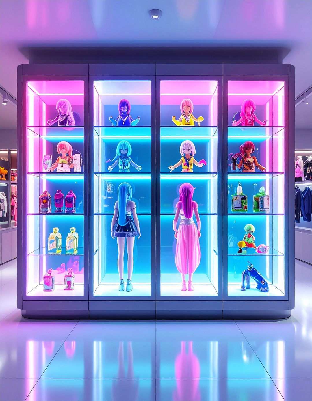 Professional Anime Room Figurine Display Systems - 20 Anime Room Ideas