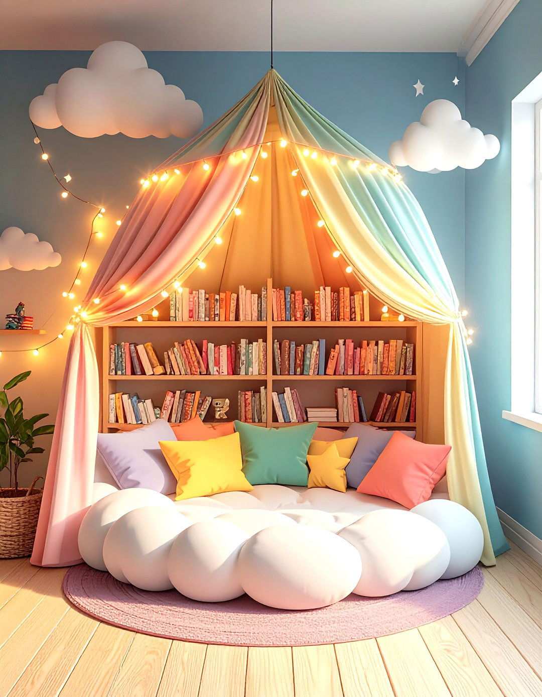 Reading Nook Retreat Nursery - 20 Baby Boy Nursery Ideas