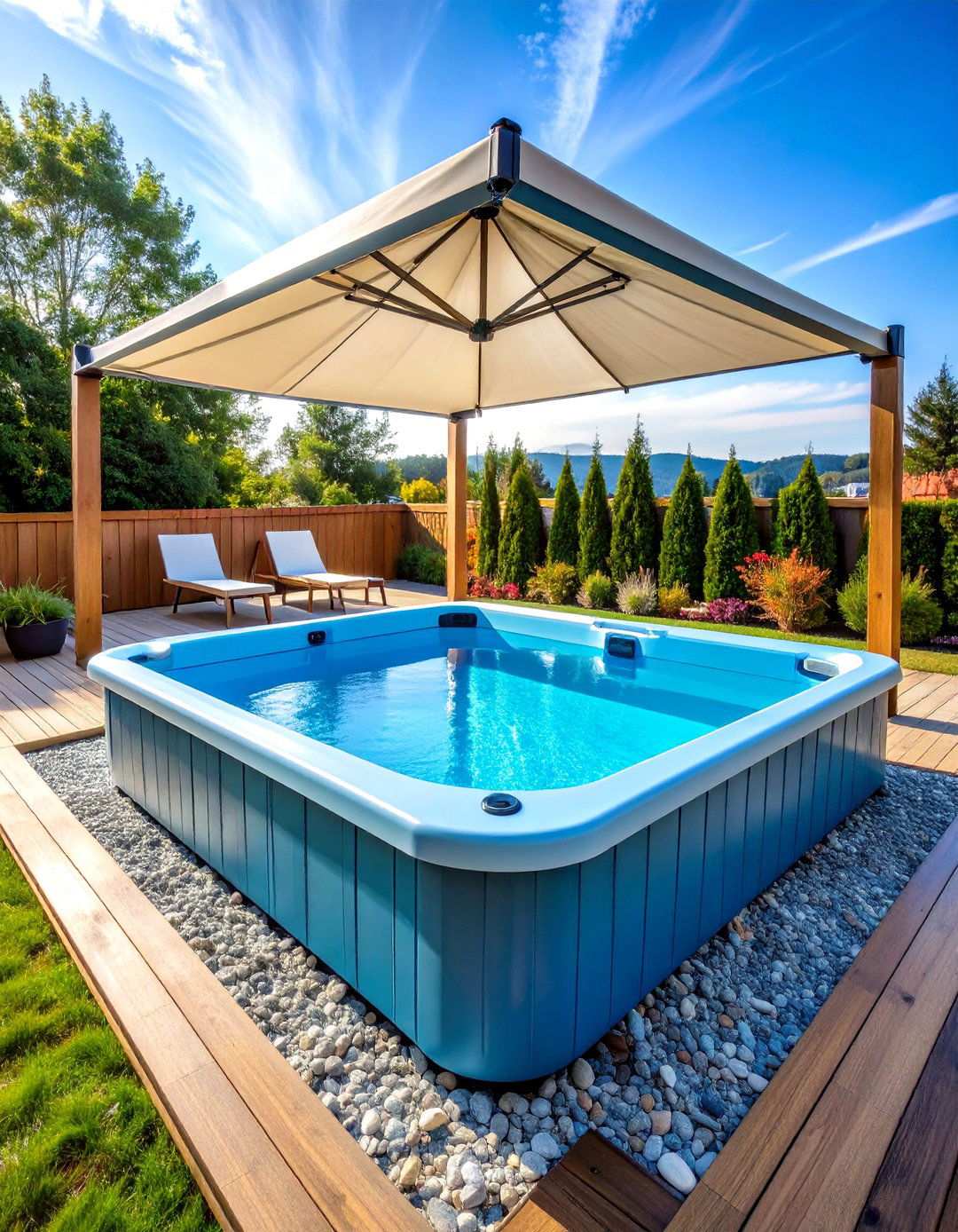 Repurposed Hot Tub Plunge Pool - 20 Backyard Pool Ideas on a Budget