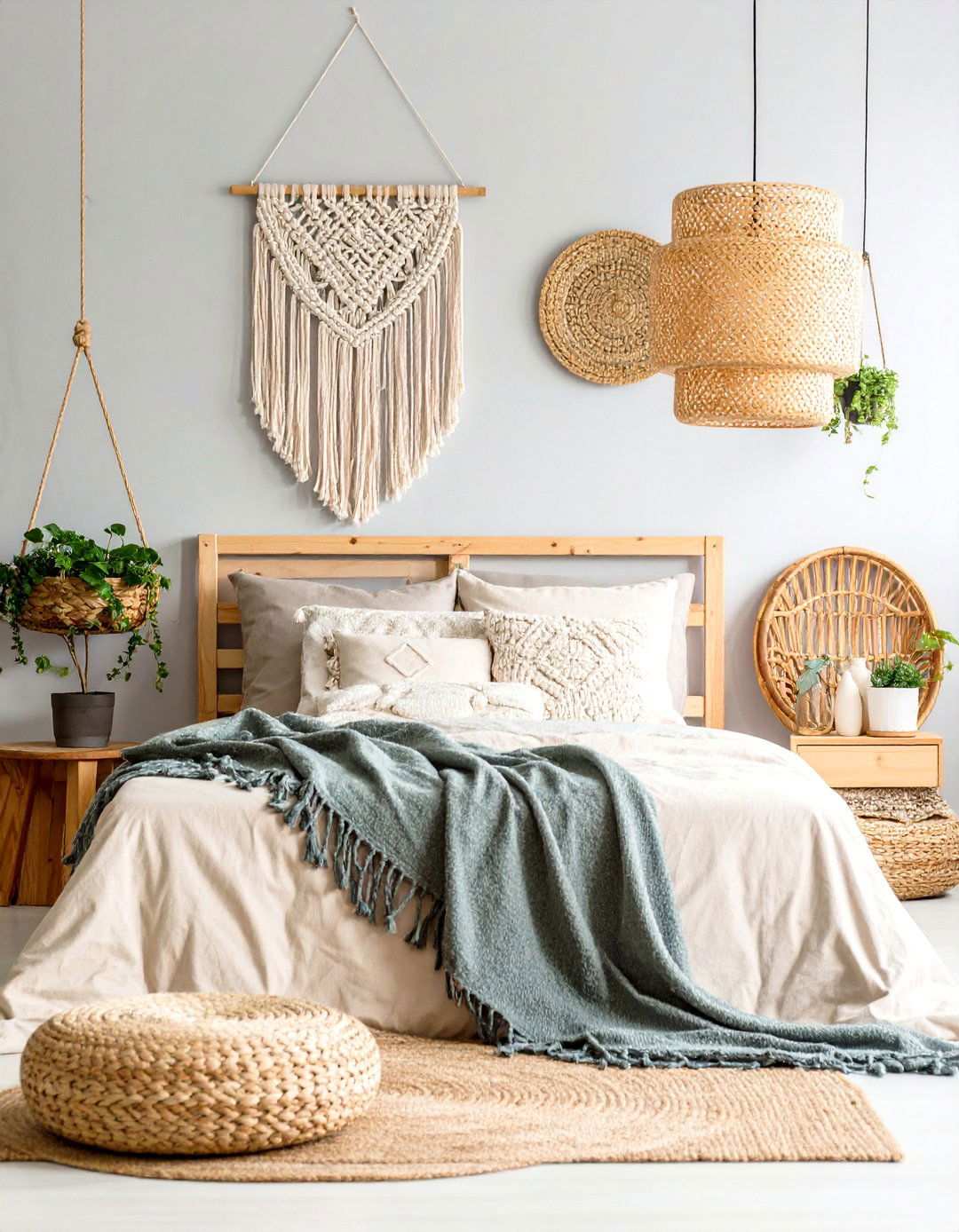 Scandinavian Bohemian Fusion Bedroom Design - 20 Bedroom Design Ideas