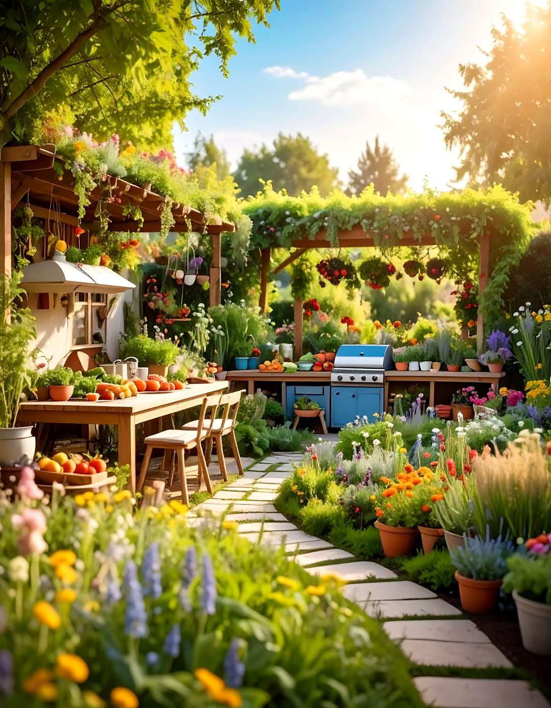 School Garden Cooking Adventure Kitchen - 20 School Garden Ideas