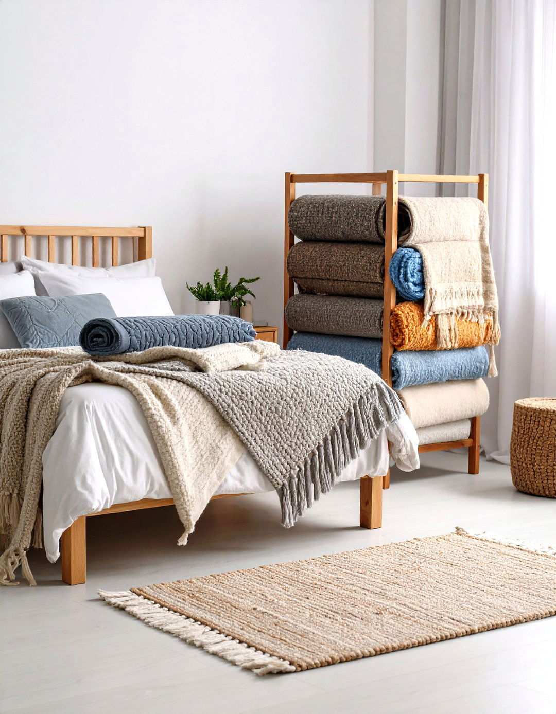 Seasonal Bedroom Rug Rotation - 20 bedroom rug ideas