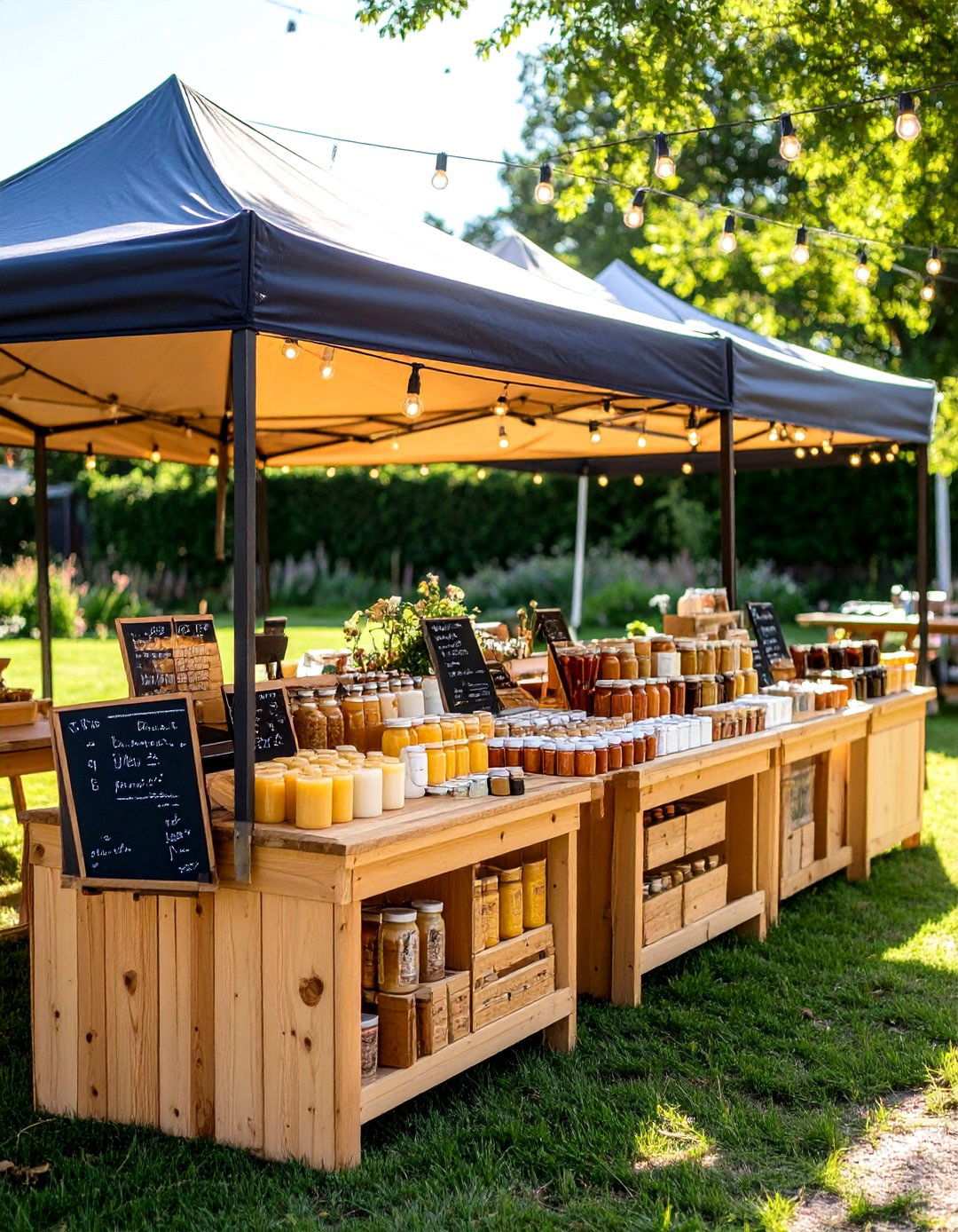 Seasonal Pop Up Market Experience - 20 Backyard Entertainment Ideas