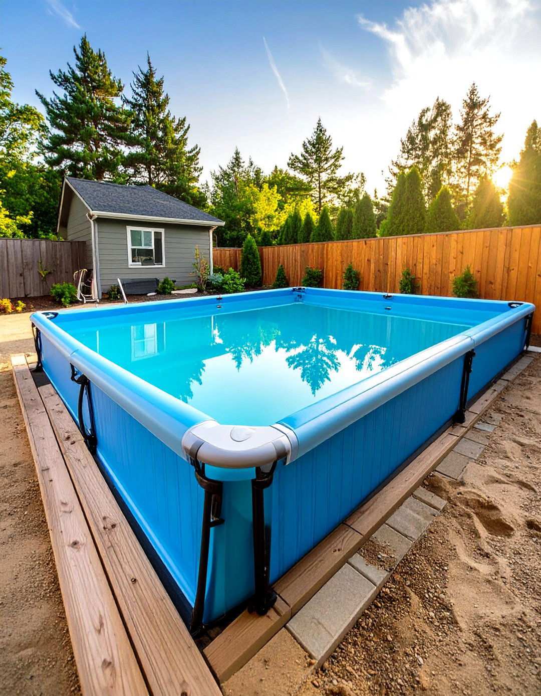 Second Hand Fiberglass Shell Install - 20 Backyard Pool Ideas on a Budget