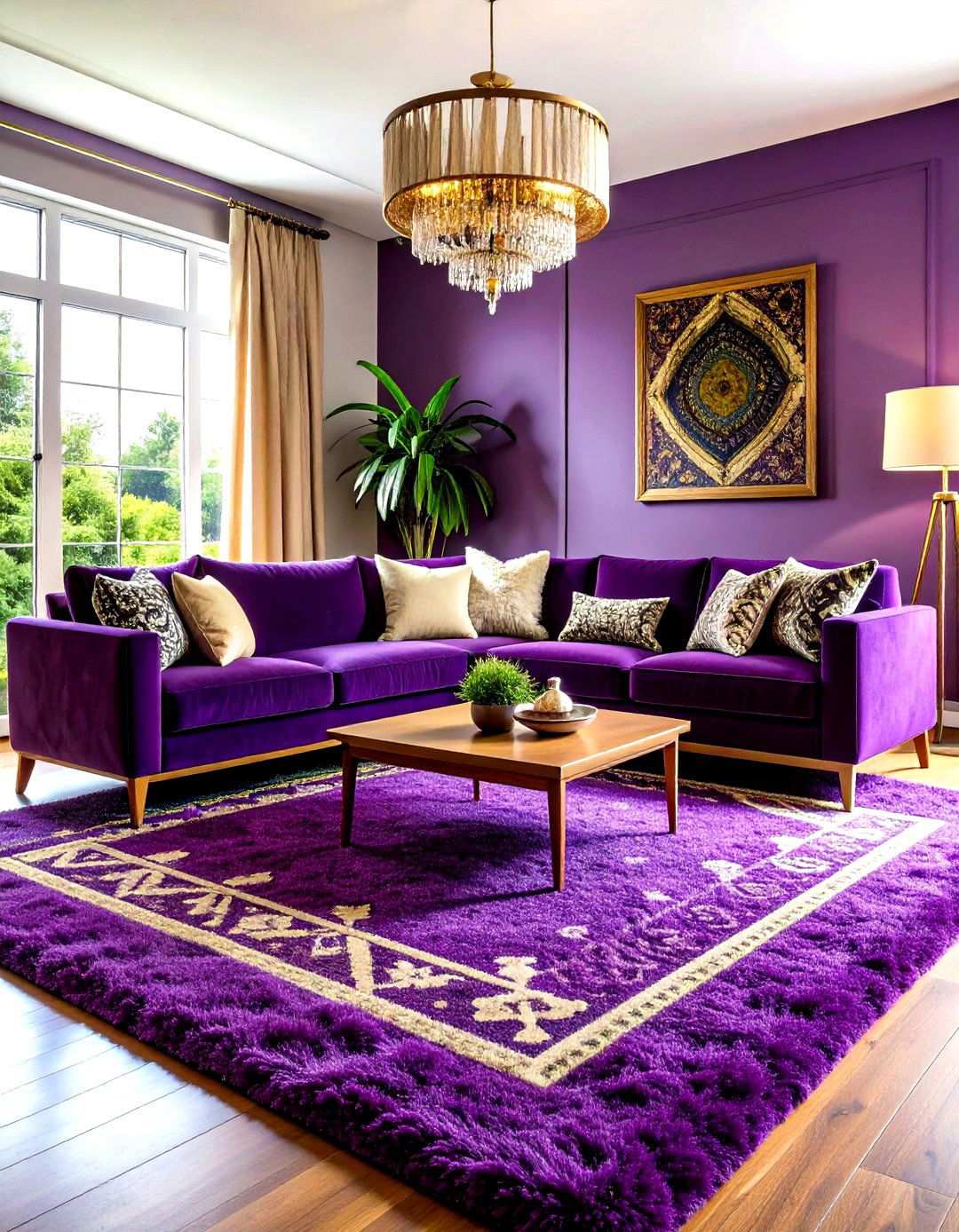 Shag Carpet Living Room with Textural Comfort - 20 1980s Living Room  Ideas