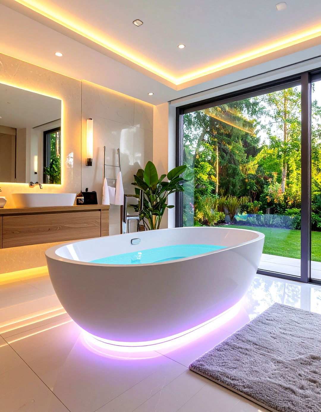 Smart Bathtub with App Driven Comfort - 20 Bathtub Ideas