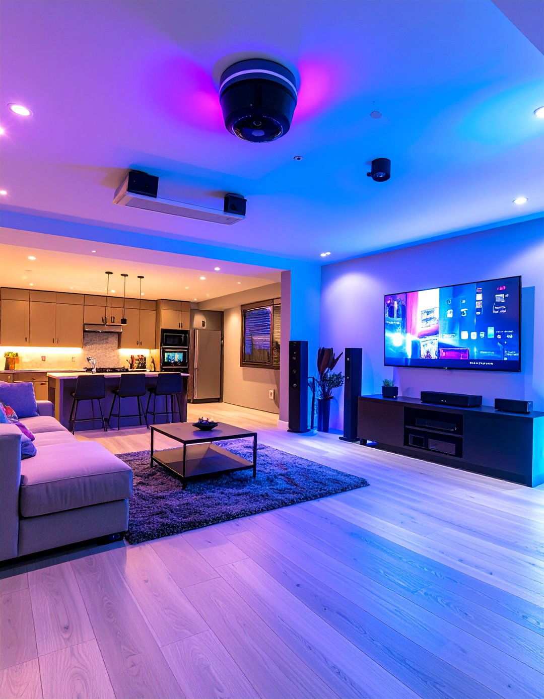 Smart Home Integration Basement Features - 20 basement decorating ideas
