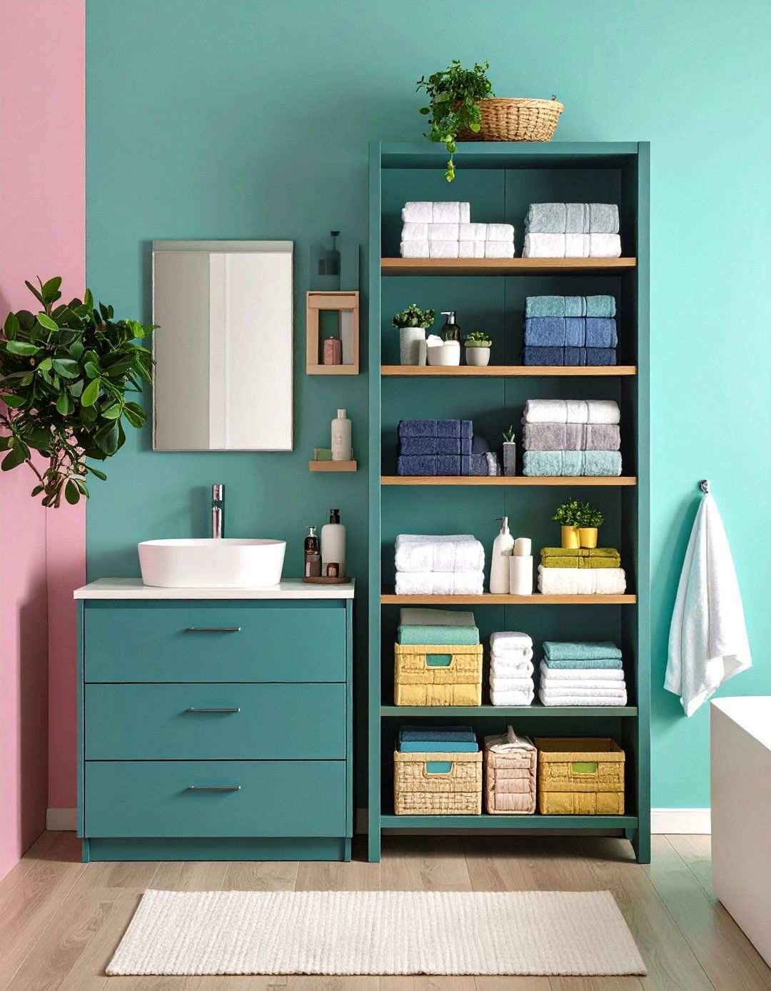 Smart Storage Bathroom Decor Solutions - 20 Bathroom Decor Ideas
