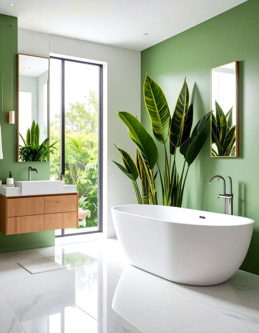 Snake Plant Bathroom Plant for Low Maintenance - 20 Best Plants for Bathroom