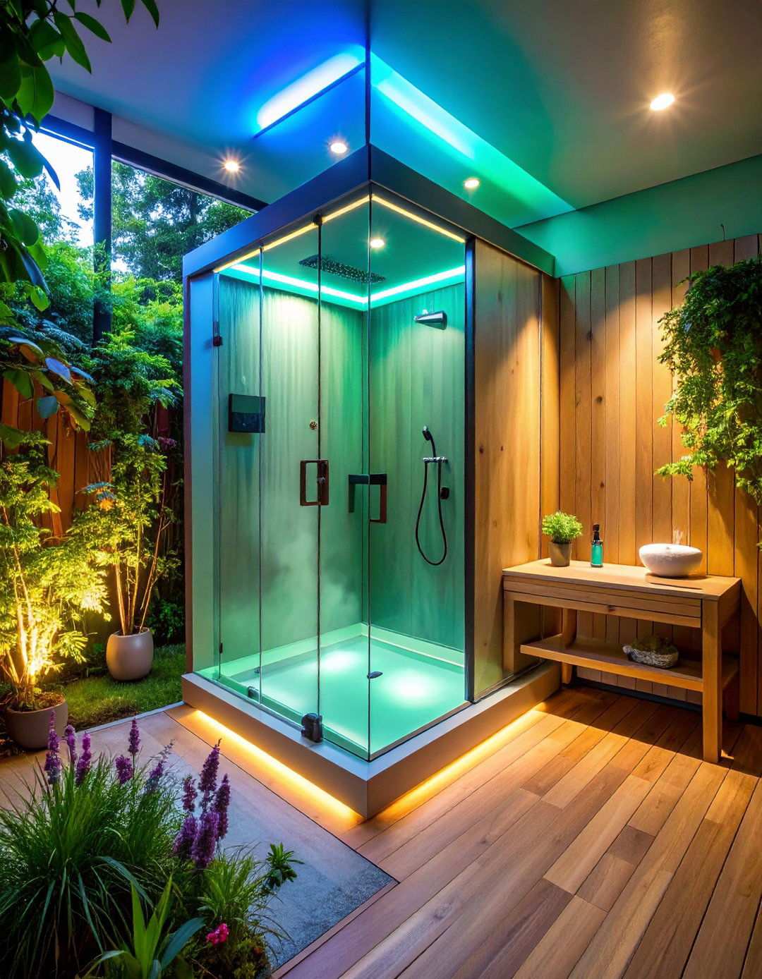 Steam Therapy Shower - 20 Bathroom Shower Ideas