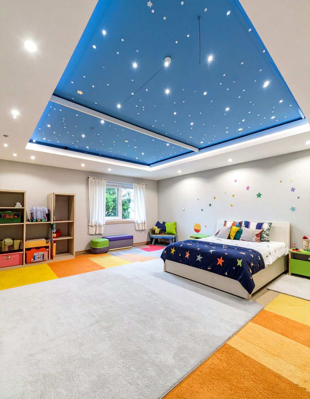 Stretch Fabric Panels Create a Seamless Canvas - 20 Basement Drop Ceiling Ideas