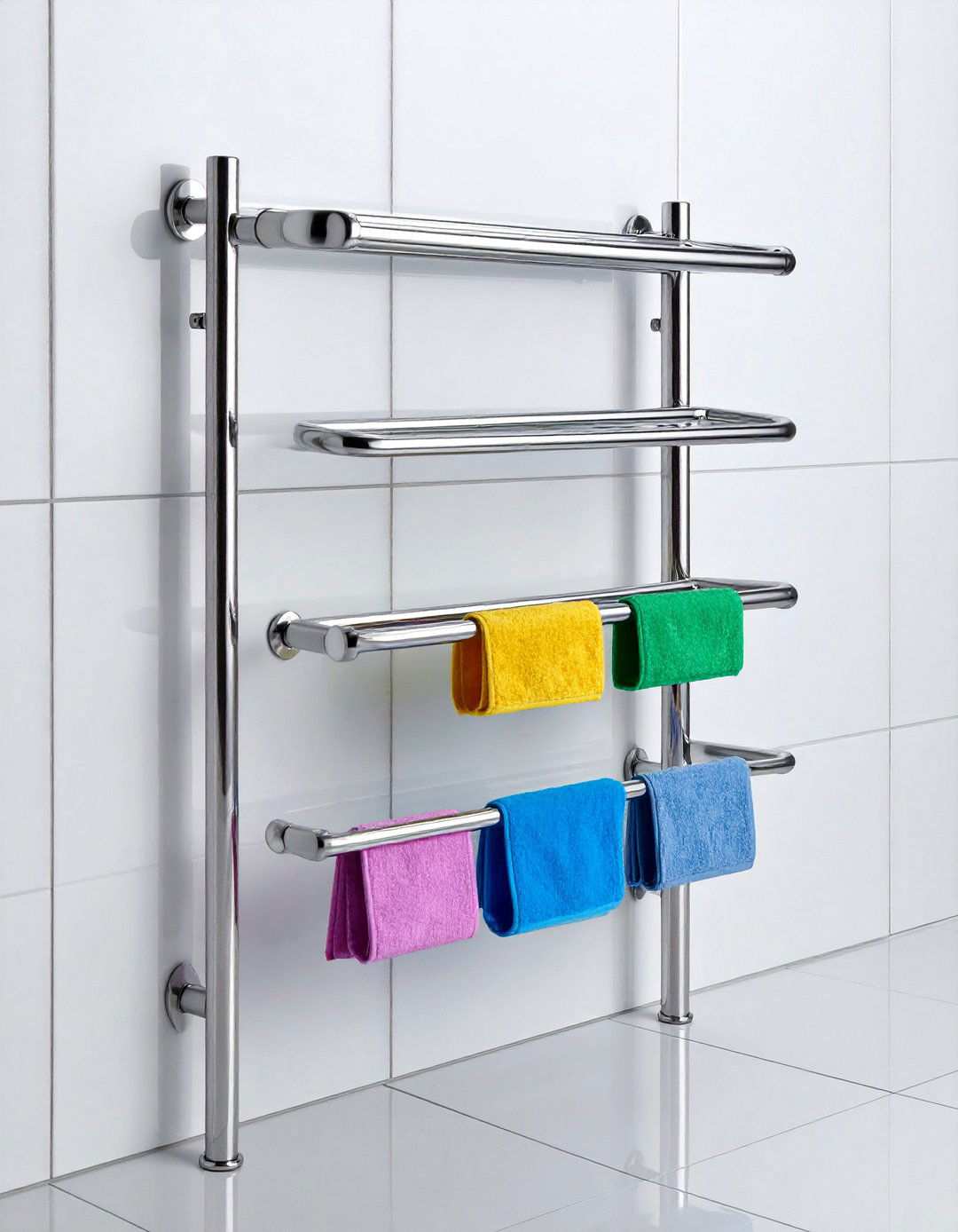 Suction Cup Towel Rack for Renters - 20 Bathroom Towel Rack Ideas