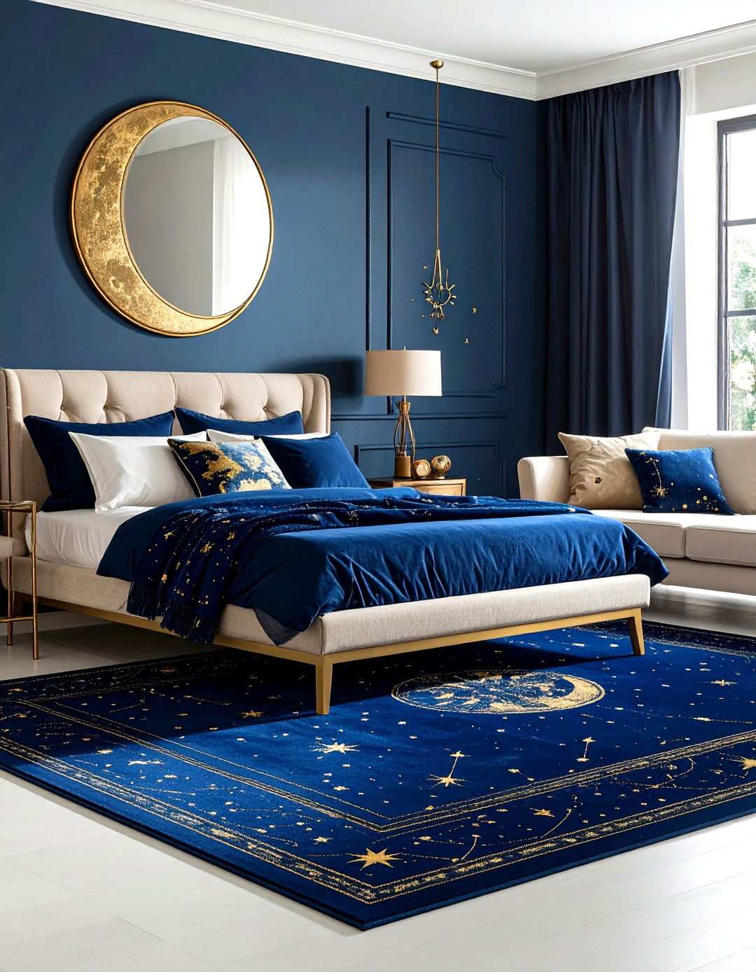 Sun Moon Celestial Motifs - 20 90s Bedroom Decor Ideas