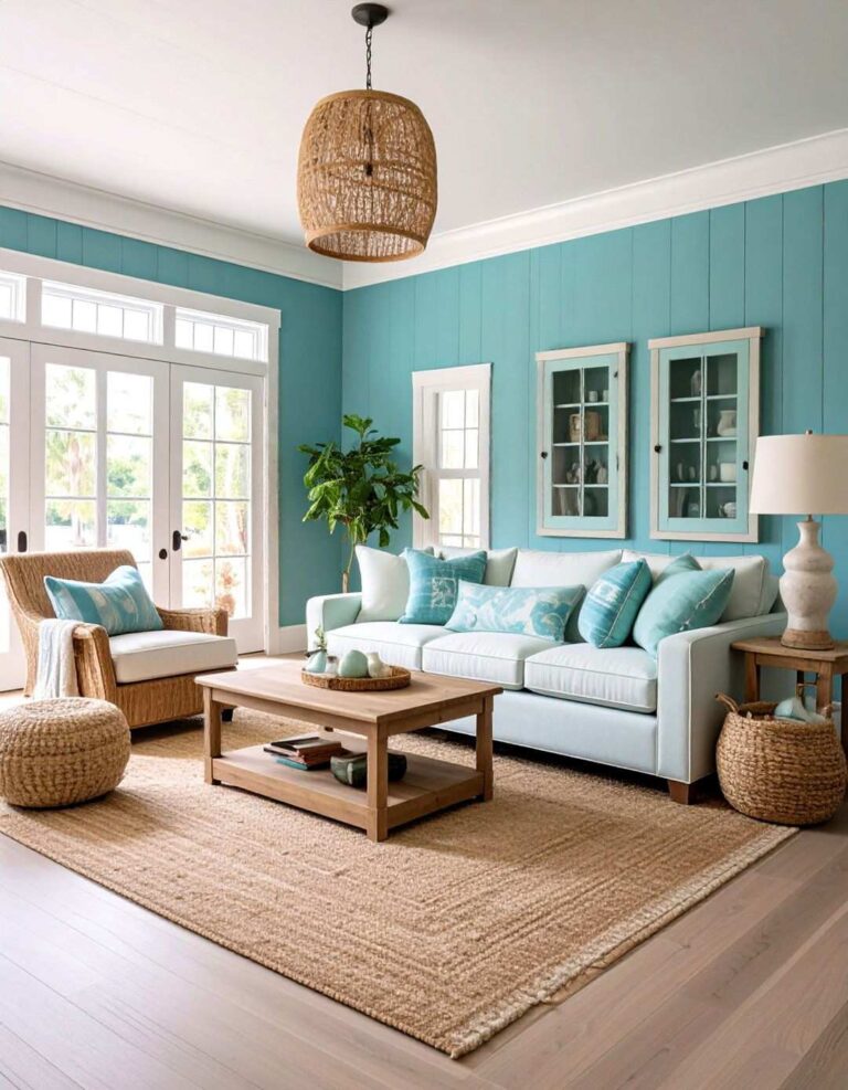 Sun Washed Color Palette for Beach House Decor - 20 Beach House Decor Ideas
