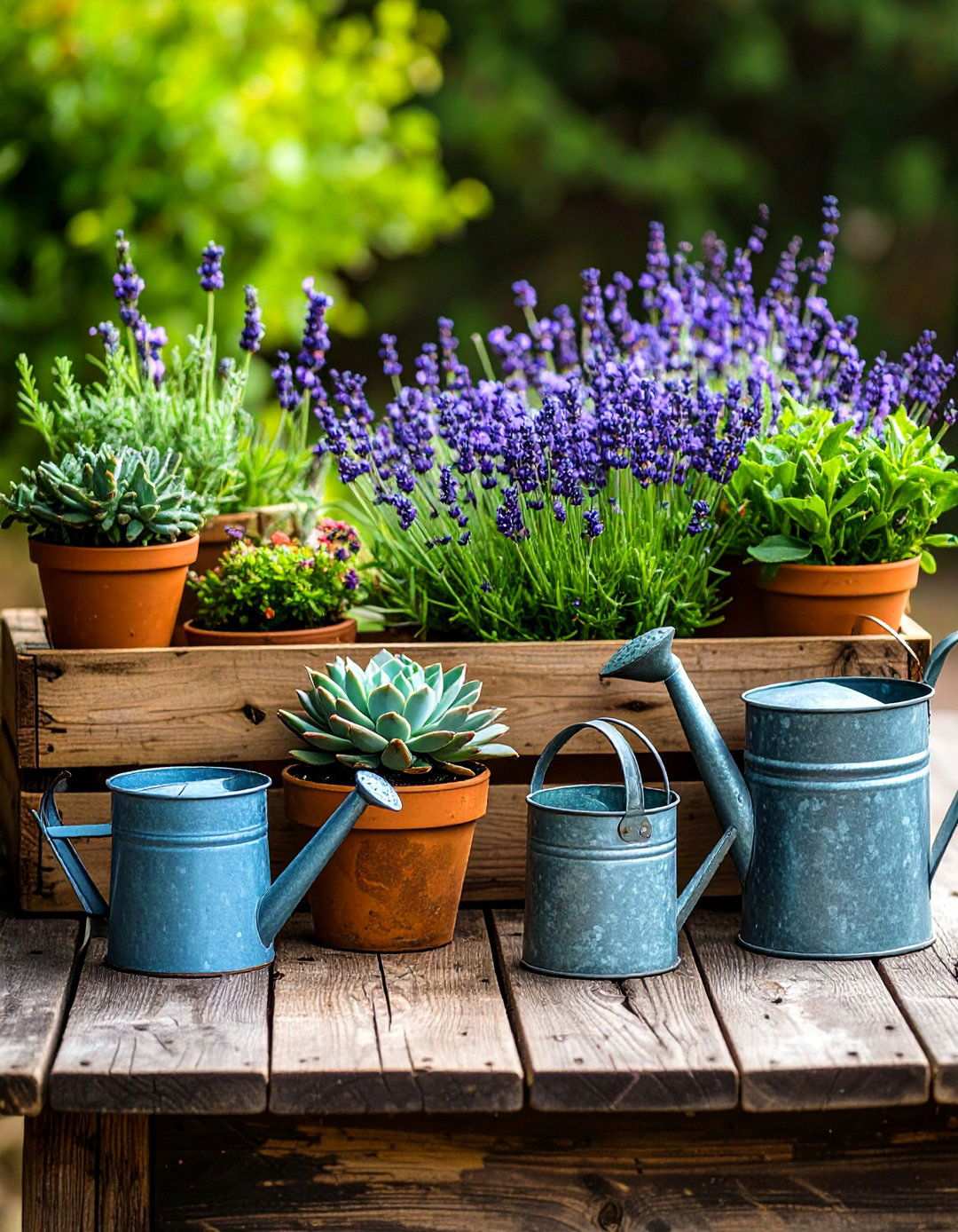 Sustainable Barn Wedding Decor with Potted Plants - 20 Barn Wedding Ideas