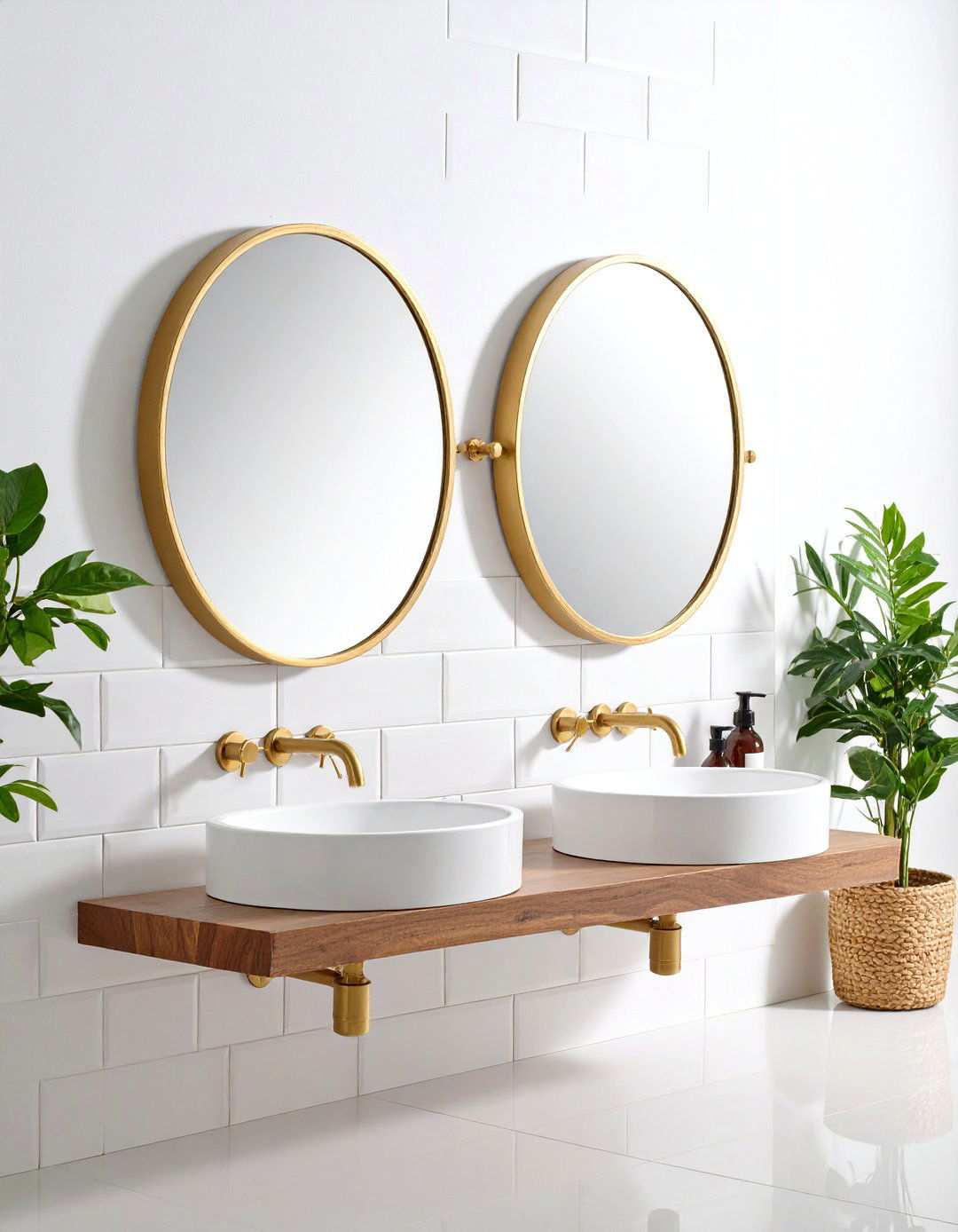 Swing Arm Magnifying Bathroom Mirror For Detail Work - 20 Bathroom Mirror Ideas