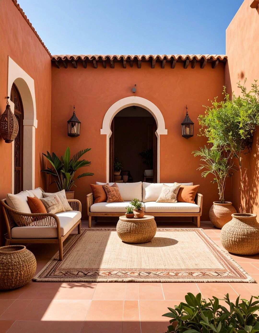 Terracotta Clay Accent Wall - 20 Accent Wall Colors