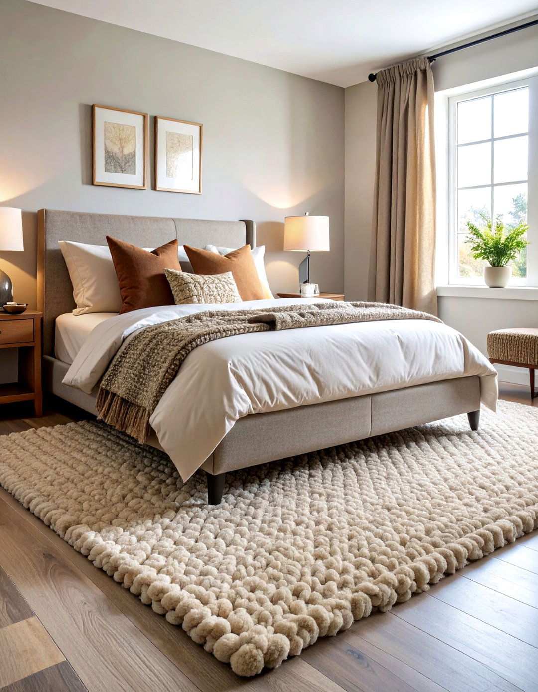 Textured Loop Pile Carpet Durability - 20 Bedroom Carpet Ideas