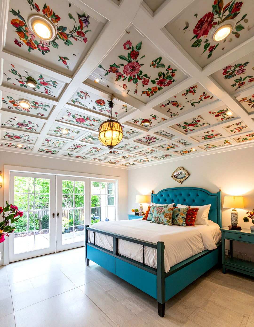 Tin Look Panels Add Vintage Sparkle - 20 Basement Drop Ceiling Ideas