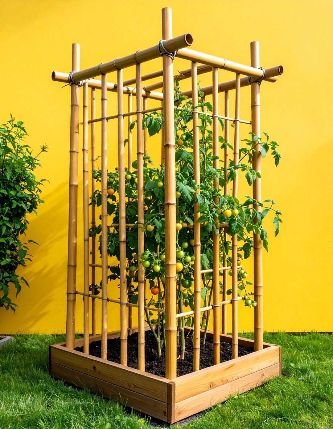 Tripod Trellis - 20 Tomato Trellis Ideas