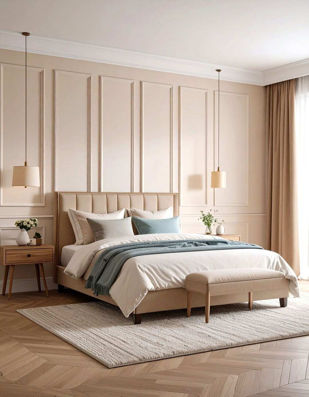 Trompe lil Wainscoting Bedroom Wall Painting - 20 Bedroom Wall Painting Ideas