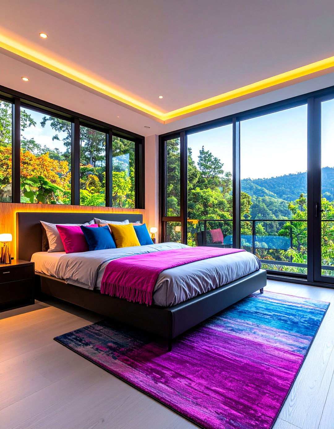 Try Switchable Privacy Smart Glass - 20 Bedroom Window Ideas