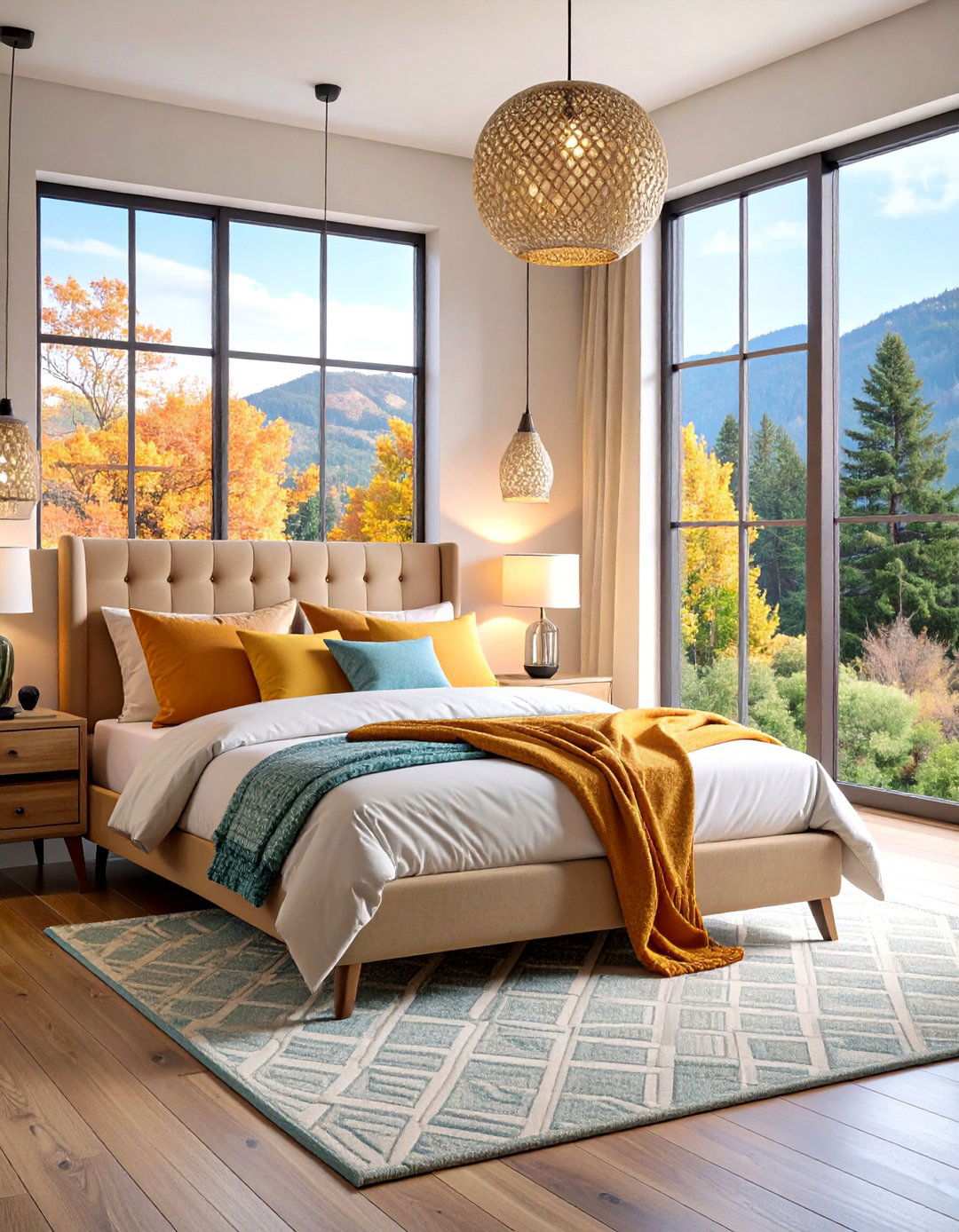 Use Decorative Privacy Films for Style - 20 Bedroom Window Ideas