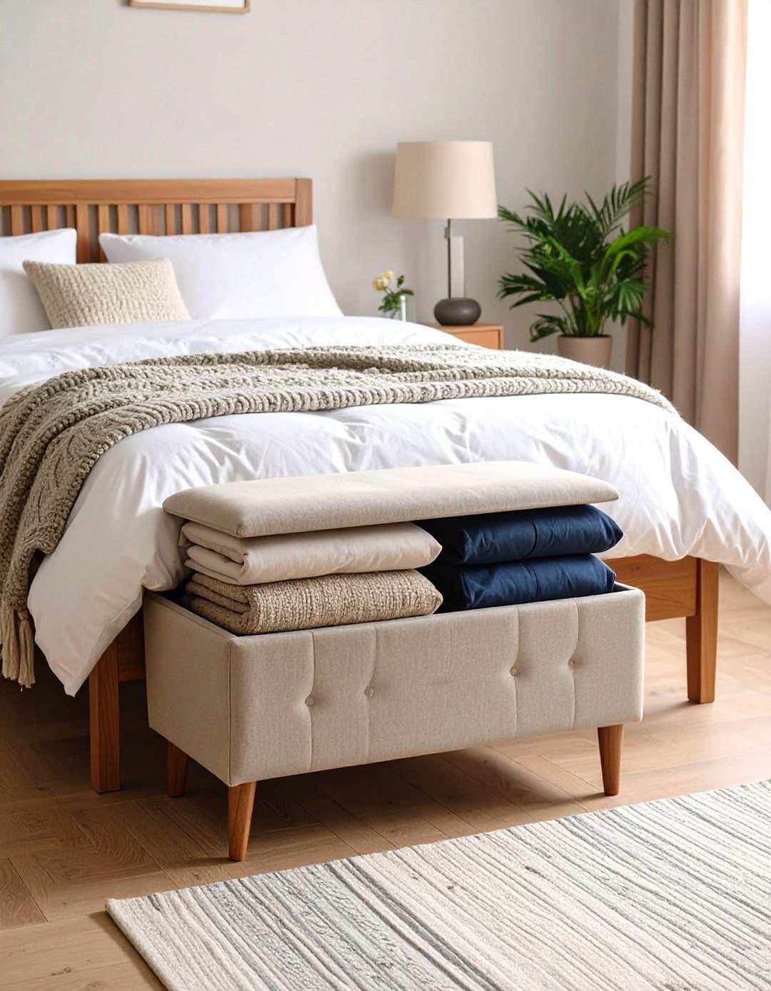 Vacuum Seal Bags Shrink Seasonal Bedding - 20 Bedding Storage Ideas