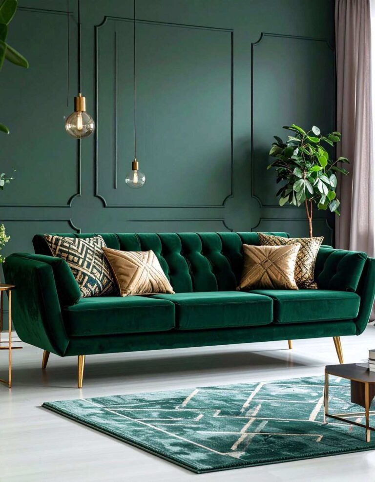 Velvet Furniture for Luxurious Comfort - 20 1970s-inspired Design Ideas