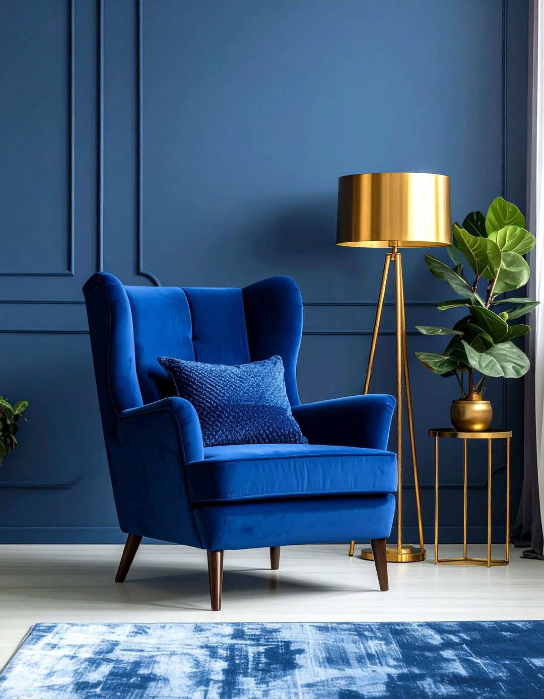 Velvet Living Room Furniture Adds Luxurious Comfort - 20 70s Living Room Ideas