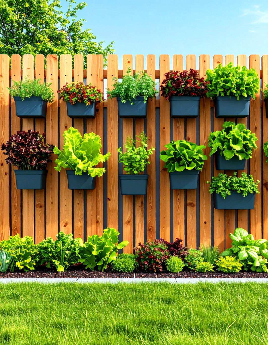 Vertical Garden Fence - 20 Vegetable Garden Fence Ideas