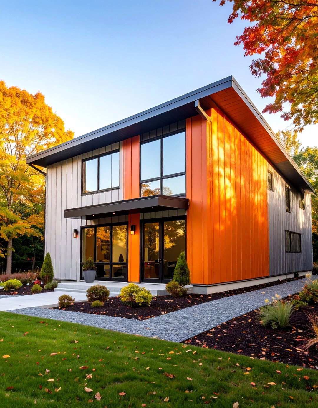 Vertical Rib Siding for Lofty Lines - 20 Barndominium Exterior Ideas