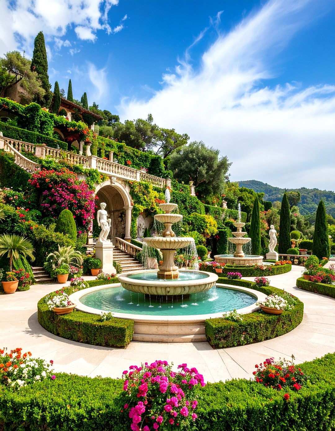 Villa dEstes Renaissance Fountains Garden - 20 Beautiful Gardens