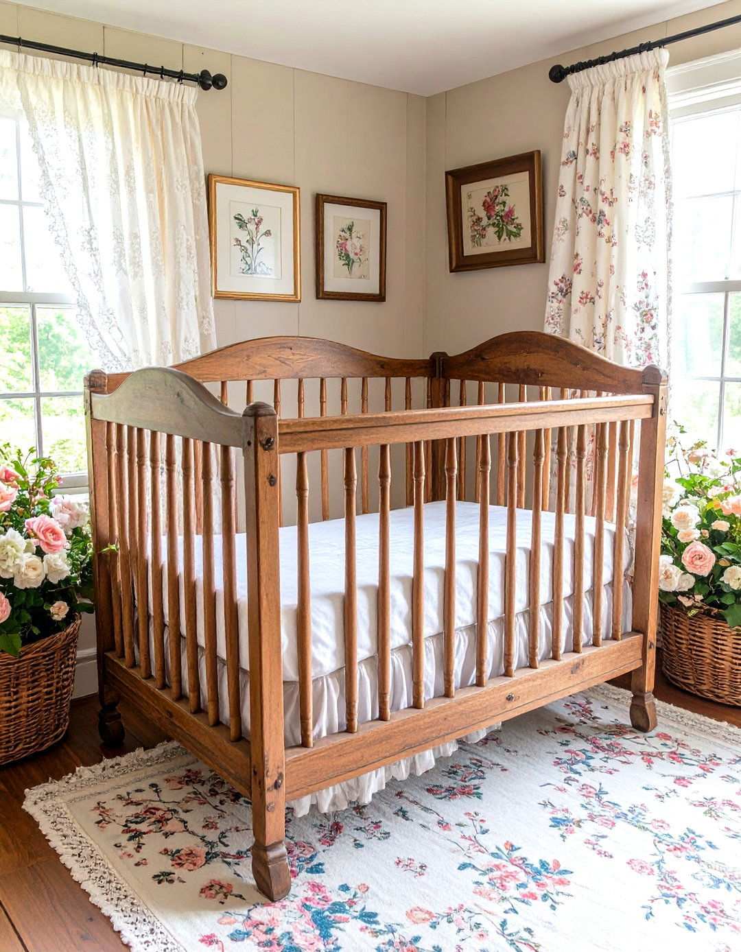 Vintage Garden Party Baby Girl Nursery - 20 Baby Girl Nursery Ideas