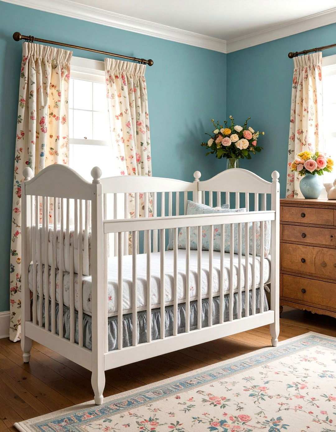 Vintage Inspired Baby Room with Modern Comfort - 20 Baby Room Ideas